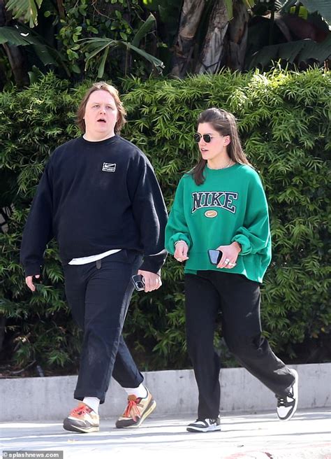 Lewis Capaldi Looks Smitten With Actress Girlfriend Ellie Macdowall