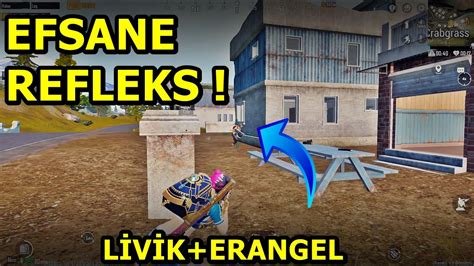 EFSANE REFLEKS AMA ŞANS YOK LİVİK ERANGEL ONE MAN SQUAD PUBG