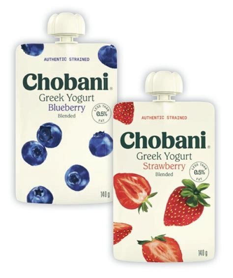 Chobani Greek Yogurt Pouch 140g Offer At Coles