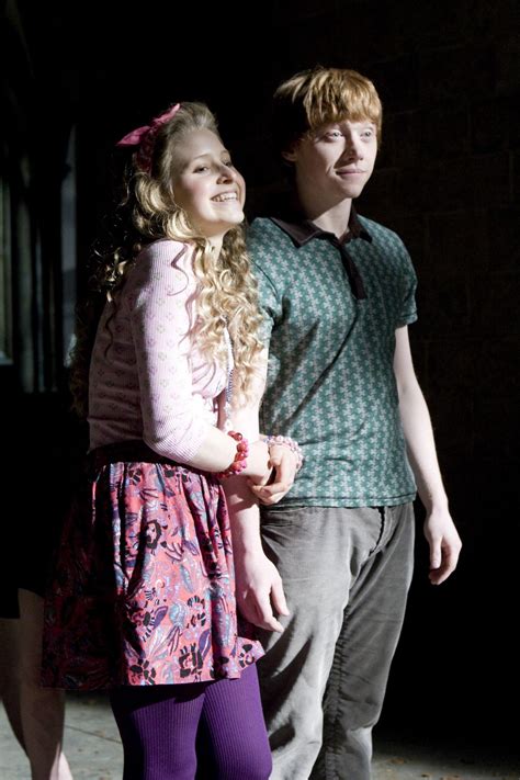 Image Lavender Brown And Ron Weasley 02 Harry Potter Wiki