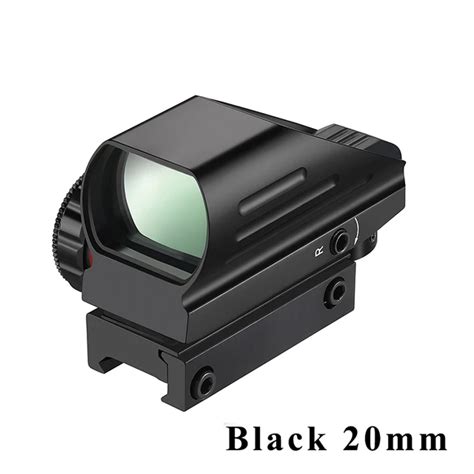 Tactical Reflex Sight Red Green Laser 4 Reticle Holographic Projected