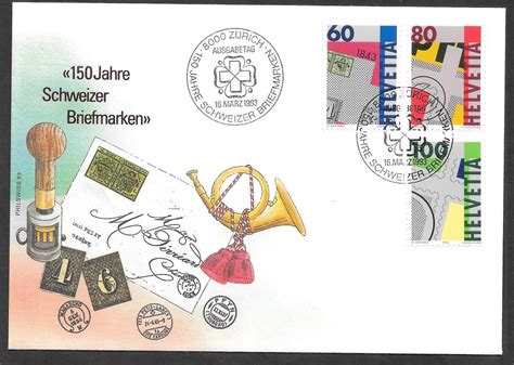 FDC Serie 842 844 ET Zürich 16 3 1993 schön illustriert Kaufen auf