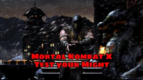 Mortal Kombat X Test Your Might K Ultra Hd Youtube