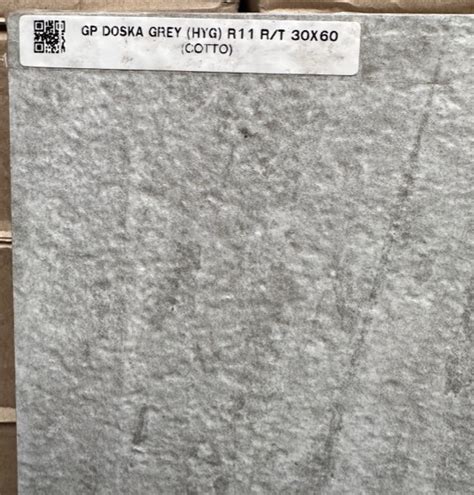 GP DOSKA GREY HYG R11 30x60 R T COTTO คลกดรายละเอยดเพมเตมนะคะ