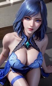 AI Generated 斗罗大陆 水冰儿蓝色内衣 E Hentai Lo Fi Galleries