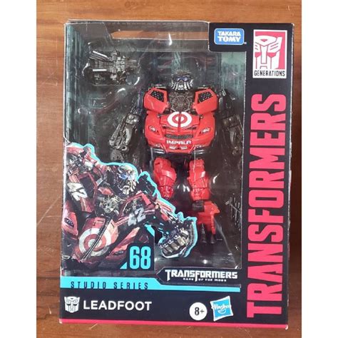 Transformers Tf Ss 68 Leadfoot Studio Series 68 Deluxe Class Shopee