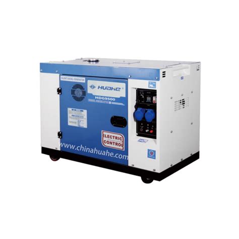 8000 Watt Electric Start Roller Diesel Generator From China