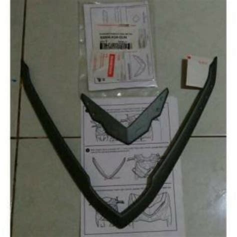 Jual Garnish Grey Panel Depan V Kecil Dan V Besar Vario Led Old