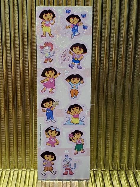 New Sandy Lion Dora The Explorer Prismatic Stickers Images Per