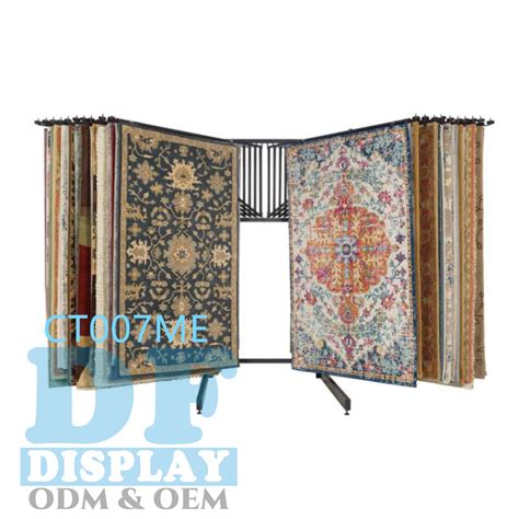 Carpet Sample Display Rack Turning Pattern Sample Fabric Carpet Rack