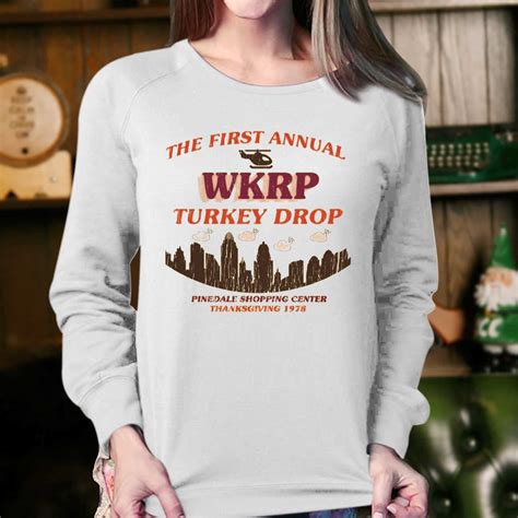 The First Annual Wkrp Turkey Drop Shirt Shibtee Clothing