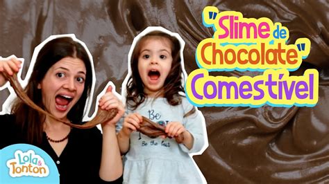 SLIME DE CHOCOLATE COMESTÍVEL YouTube