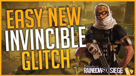 New Easiest Invincible Glitch Work Every Time Rainbow Six Siege Youtube