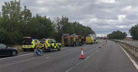 Recap Two Lanes Of The M6 Blocked As Air Ambulance At Scene Of