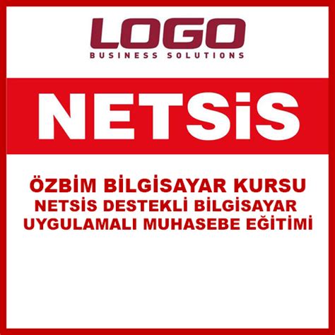 Netsis Kursu N Muhasebe Genel Muhasebe Erp Kurslar Zbim