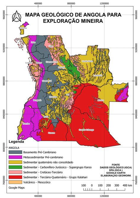 Mapa Geologico Para Explora O Mineira Spatialnode