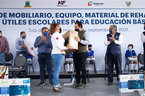 Entrega Gobierno De Hidalgo Material Educativo Para 5 Mil Escuelas Del