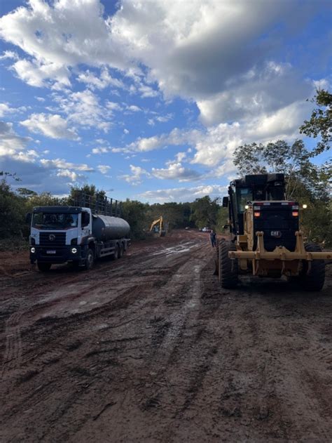 Prefeitura De Pedro Ii Inicia Obra De Asfaltamento Da Estrada Da Lagoa