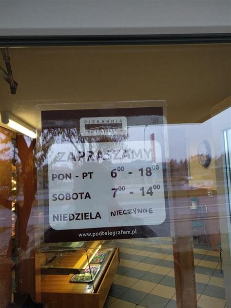 Menu At Piekarnia Pod Telegrafem Kielce Wojew Dzka