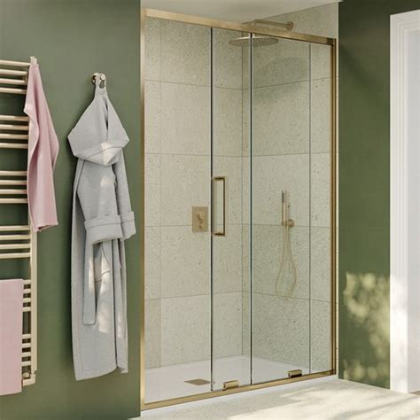 Crosswater Optix 10 Single Sliding Shower Door With Optional Side Panel