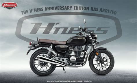 Honda Hness Cb Anniversary Edition Launched In India