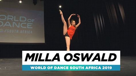 Milla Oswald Junior Division FrontRow World Of Dance South Africa