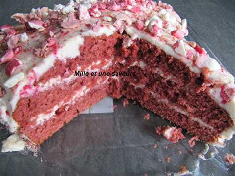 G Teau Rouge Velours Ou Red Velvet Cake De Mille Et Une Saveurs Dans Ma