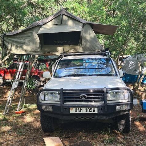 Rent A X Land Cruiser Car With A Rooftop Tent In Uganda