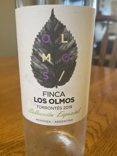 Finca Los Olmos Selecci N Especial Torront S Vivino Us