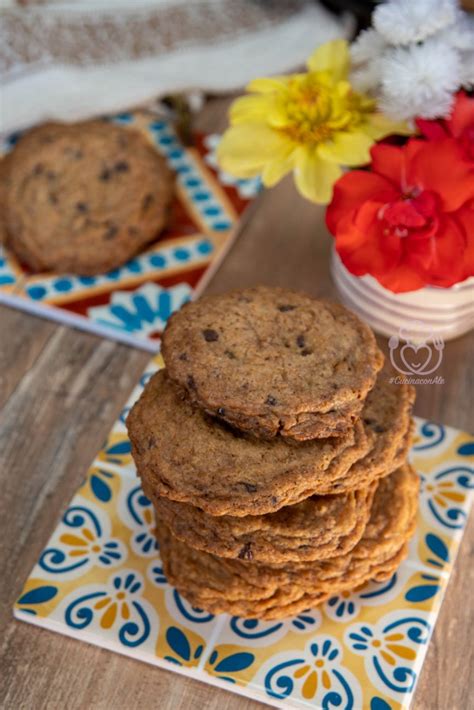 American Cookies Senza Glutine Deliziosi Biscotti Con Gocce Di