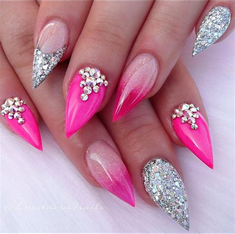 Luminous Nails On Instagram Pink A Holic Using Glamandglits