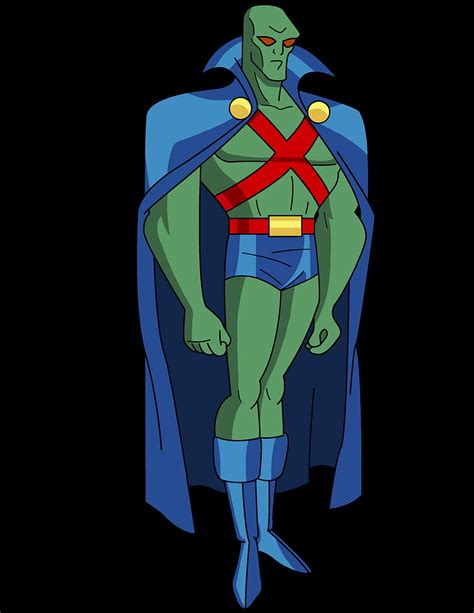 Martian Manhunter Martian Manhunter Justice League Animated The