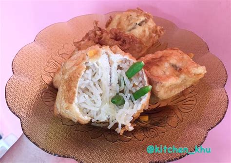 Resep Tahu Isi Bihun Oleh Kitchen Khu Cookpad