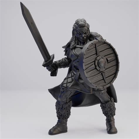 Hot Goblin シールドメイデンD ミニチュア ホットゴブリン 戦乙女