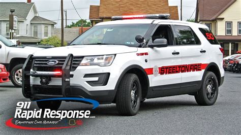 Steelton Fire 2016 Police Interceptor Utility 911rr Youtube