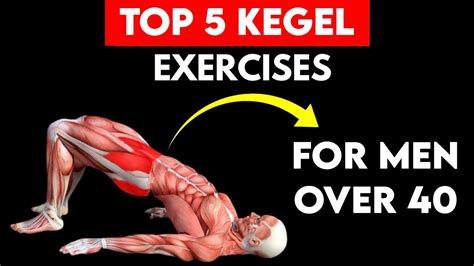 Top 5 Kegel Exercises For Men Over 40 Last Longer Youtube