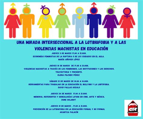 Curso Una Mirada Interseccional A La Lgtbiqfobia Y A Las Violencias