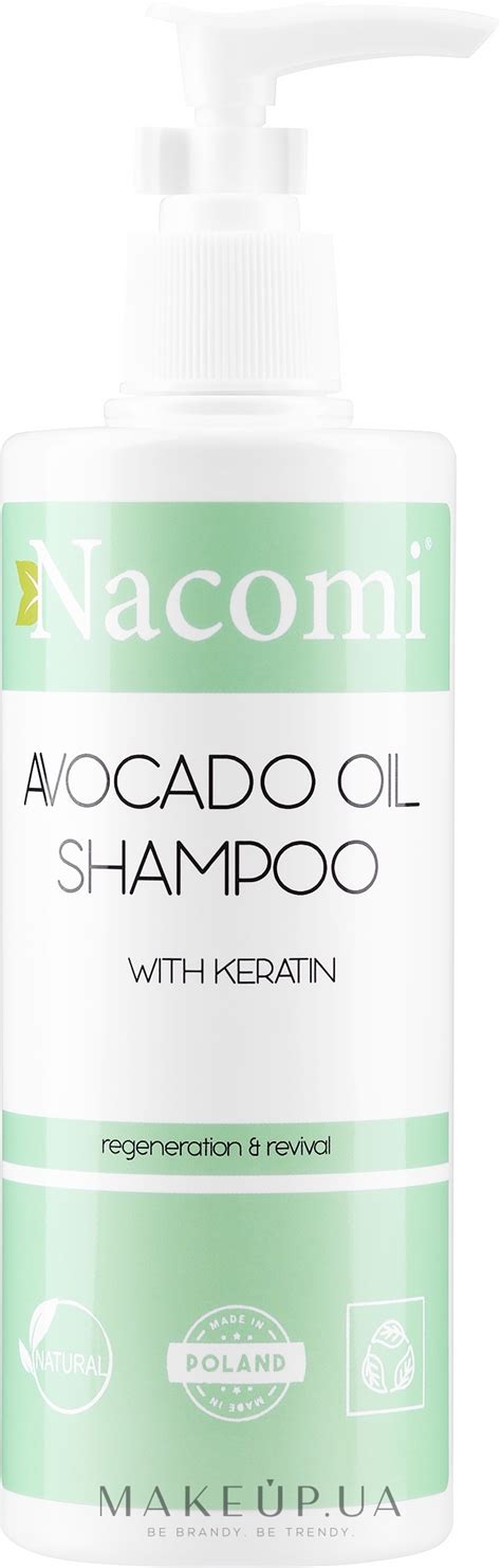 Nacomi Natural With Keratin Avocado Oil Shampoo