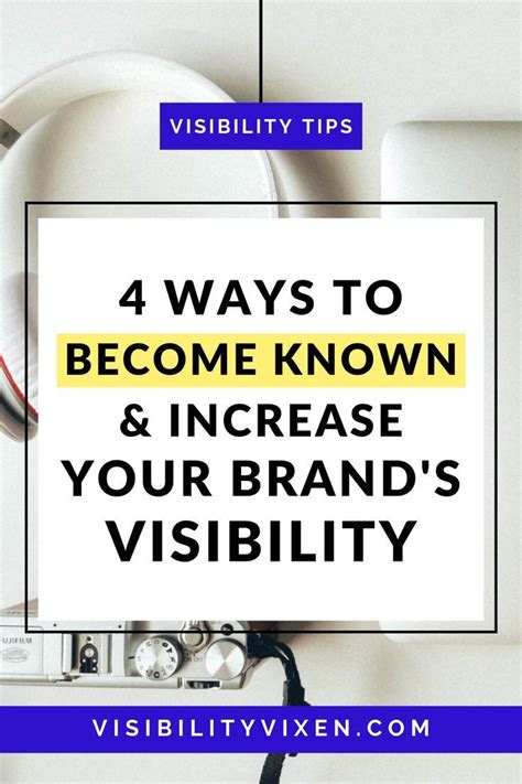 4 Tips To Increase Your Brand Visibility Online Artofit