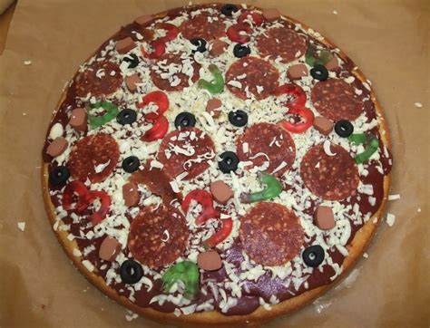Alice The Baker Pizza Cake For Lucy