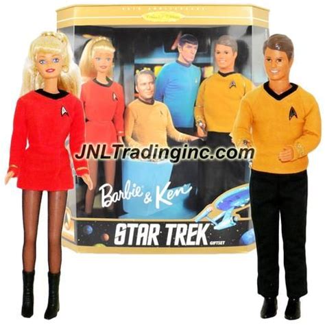 Mattel Year Barbie Th Anniversary Collector Edition Star Trek