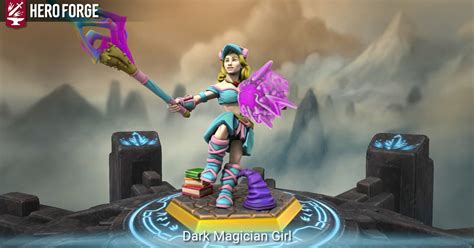 Dark Magician Girl Made With Hero Forge