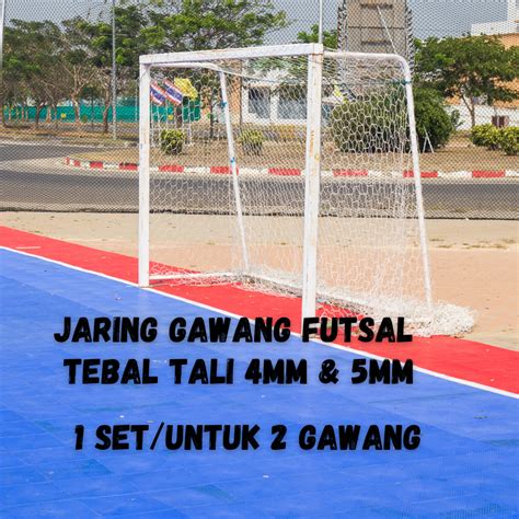 Jual GTO Jaring Gawang Futsal 4mm Dan 5mm Jaring Futsal Indoor Outdoor