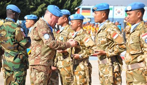 Indonesian Peacekeepers Awarded Un Medals United Nations Peacekeeping