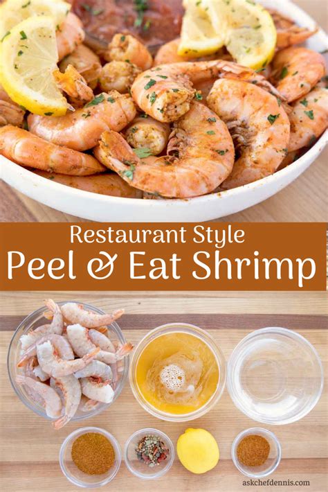 Restaurant Style Peel and Eat Shrimp - Chef Dennis