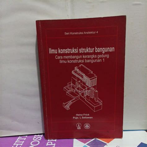 Jual Buku Ilmu Kontruksi Struktur Bangunan Cara Membangun Kerangka