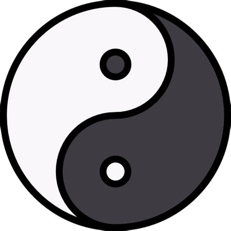 Equilíbrio Yin Yang Yang Zen Budismo Simbólico Conceito De Cultura Oriental Ilustração Em Vetor