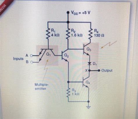 Ttl Nor Gate Circuit Diagram Circuit Diagram