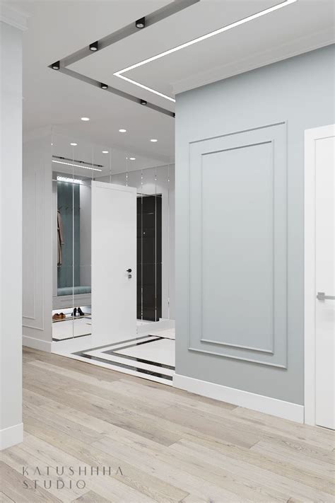 Коридор современная классика. Hallway interior design | Обстановка ...