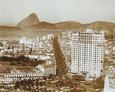 Rio Antigo Primeiro Arranha Céu Do Rio O Edifício A Noite Eliomar